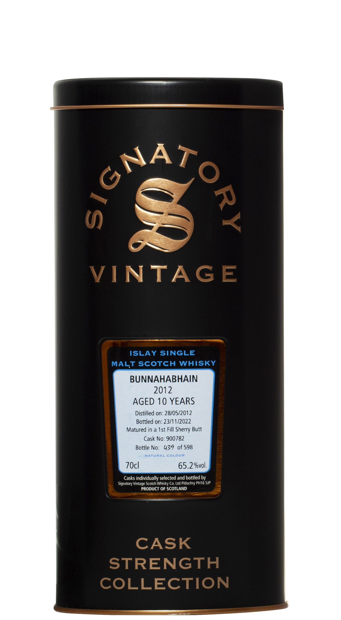 Signatory Bunnahabhain 2012 10 Y.O