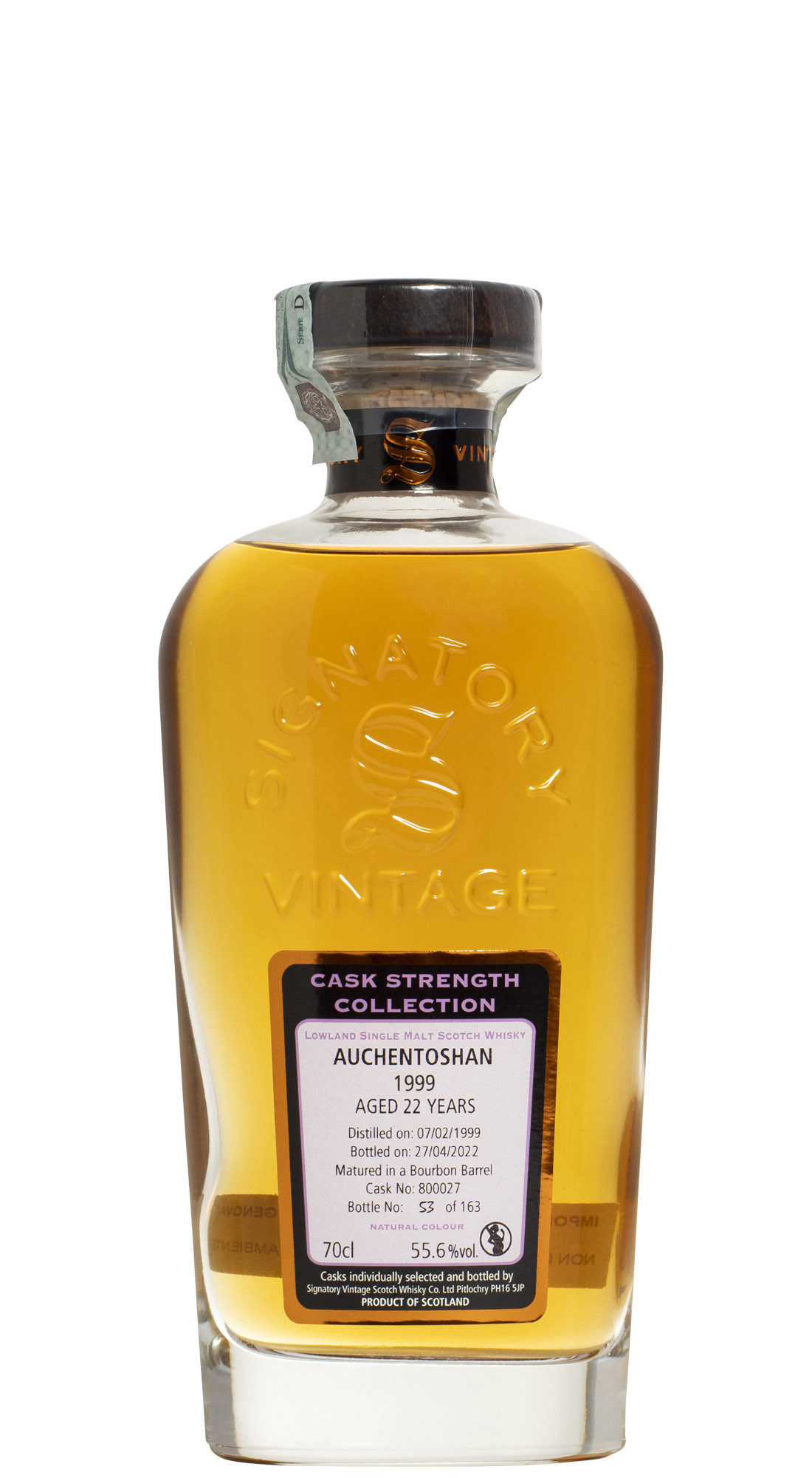 Signatory Auchentoshan 1999 22 Y.O.