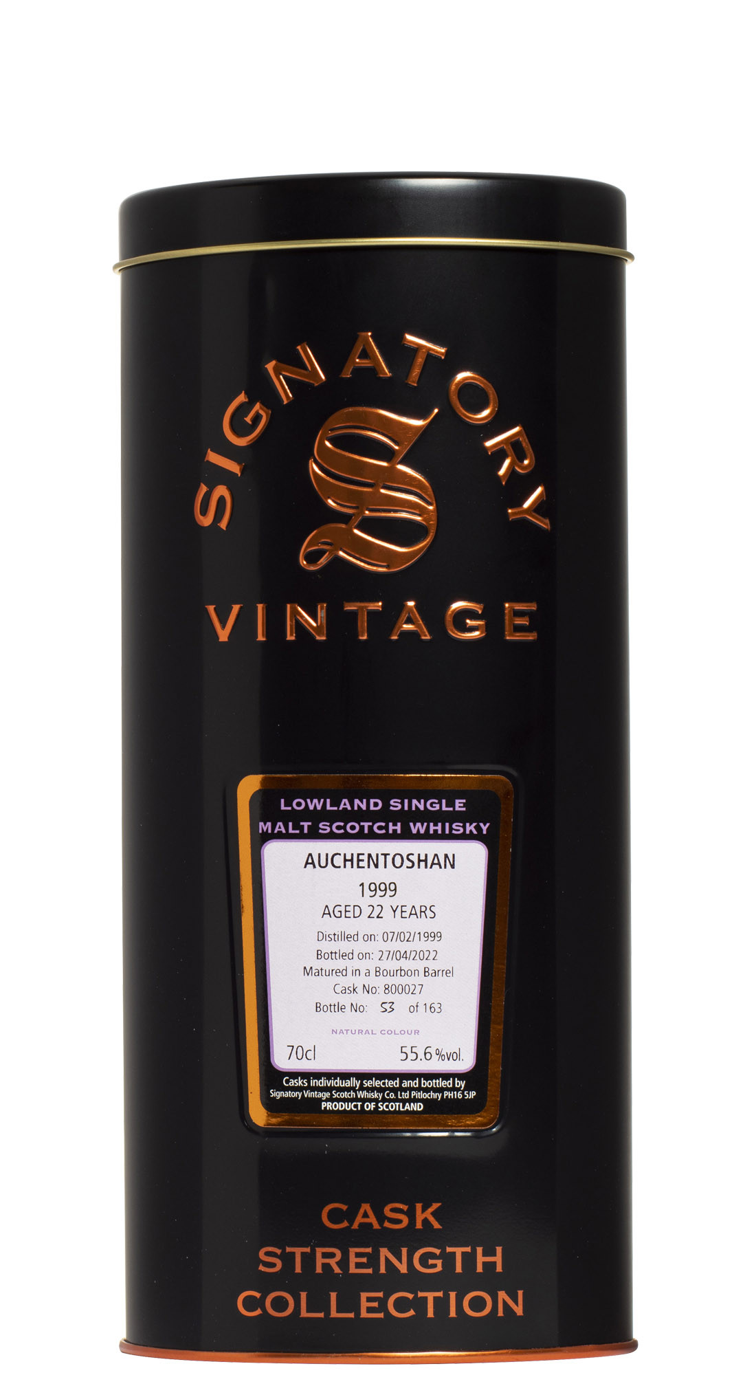 Signatory Auchentoshan 1999 22 Y.O.