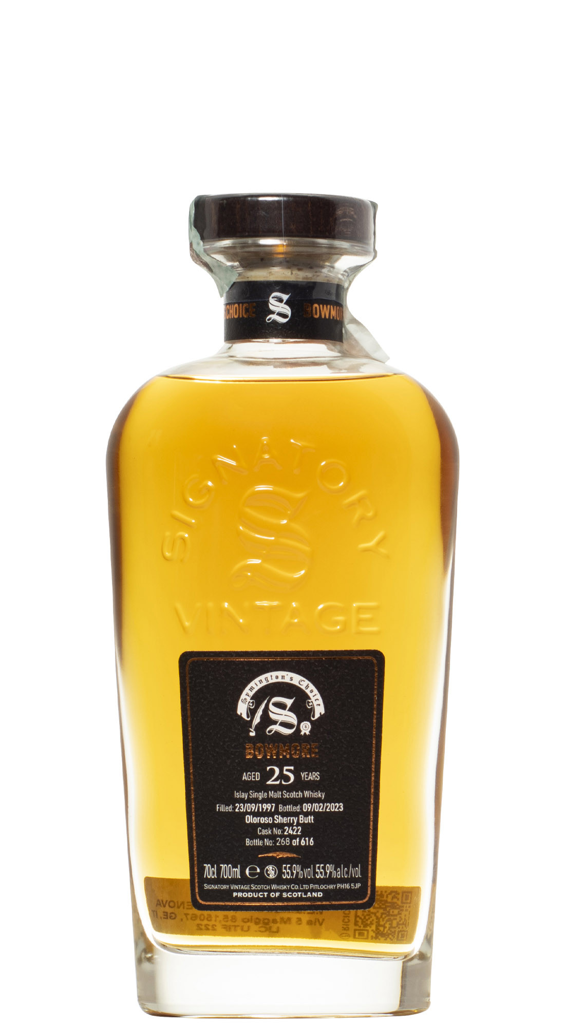 Signatory Bowmore 25 Y.O. 1997