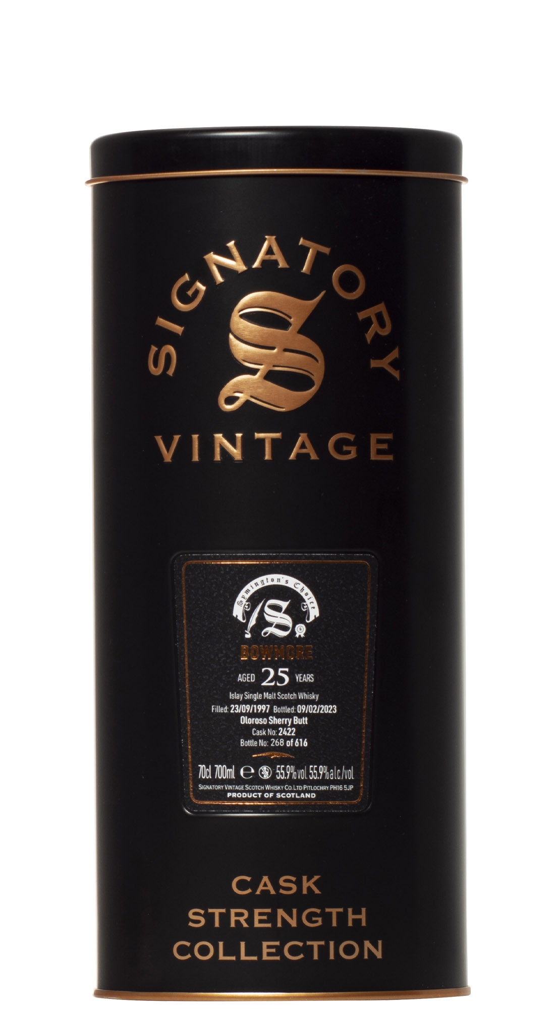Signatory Bowmore 25 Y.O. 1997
