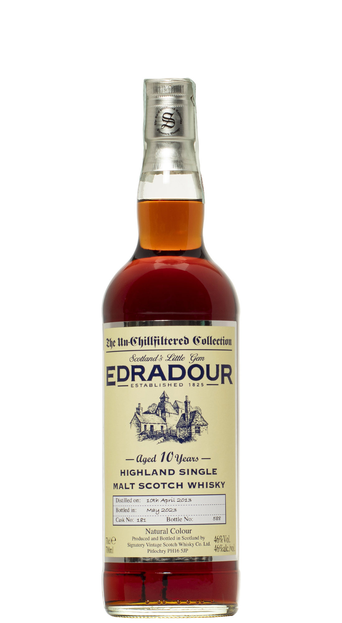 Edradour Unchillfiltered 2013