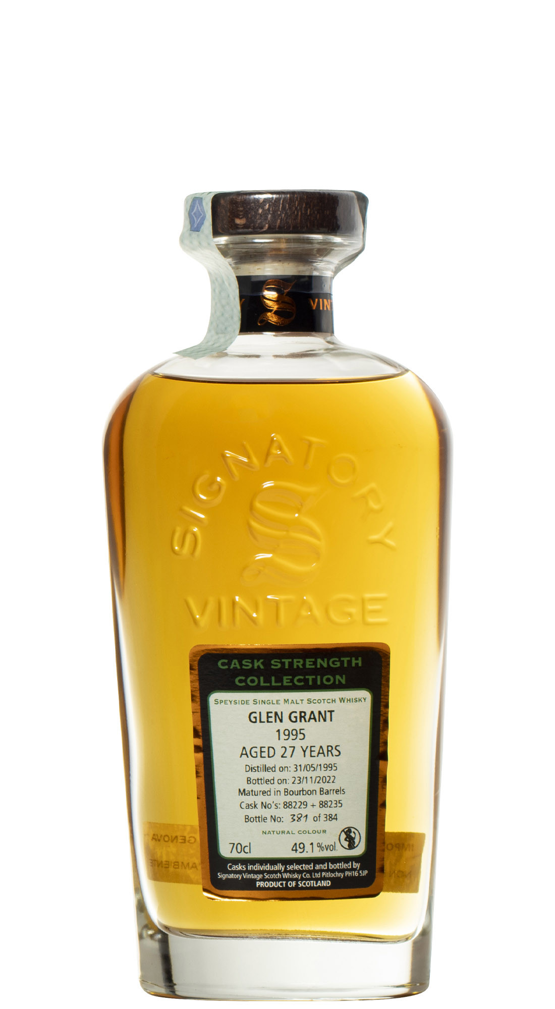 Signatory Glen Grant 1995 27 Y.O.