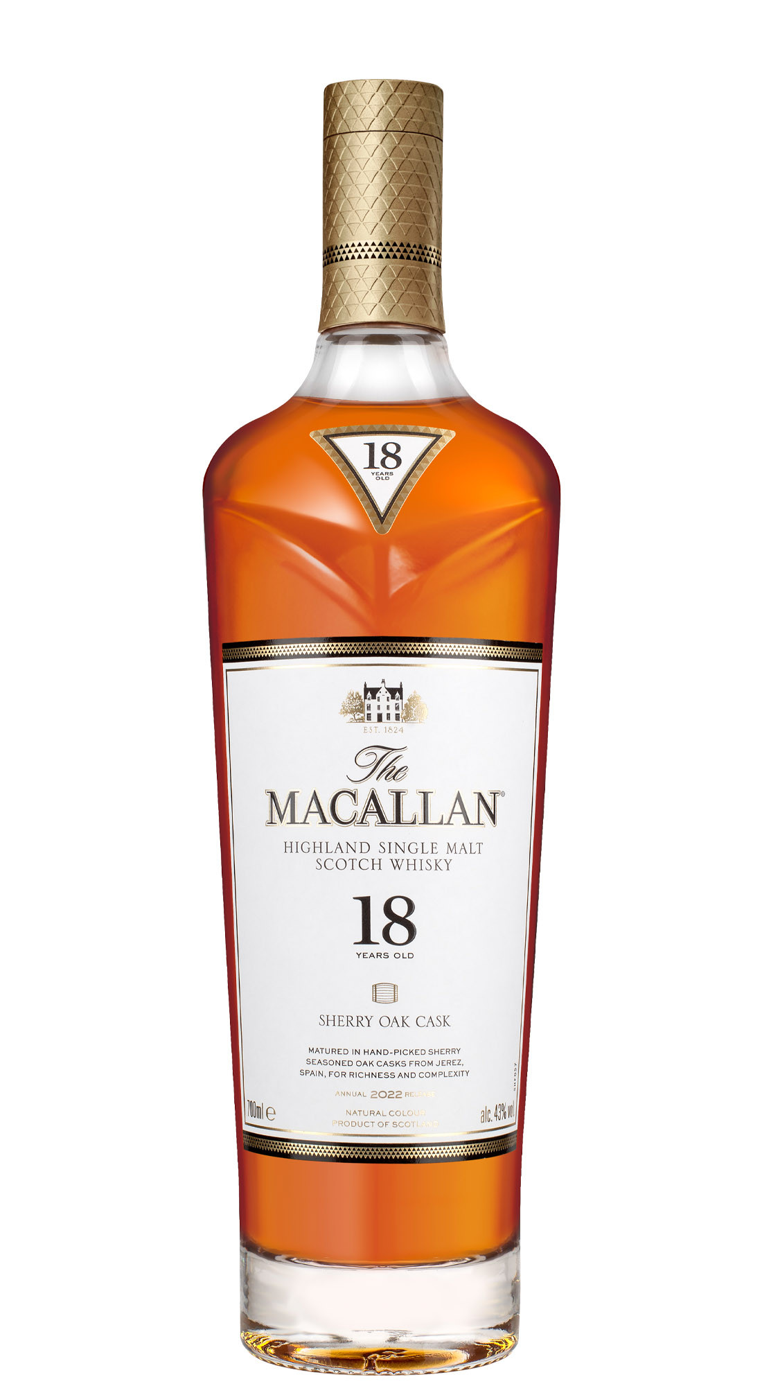 The Macallan 18 Y.O. Sherry Oak 2022