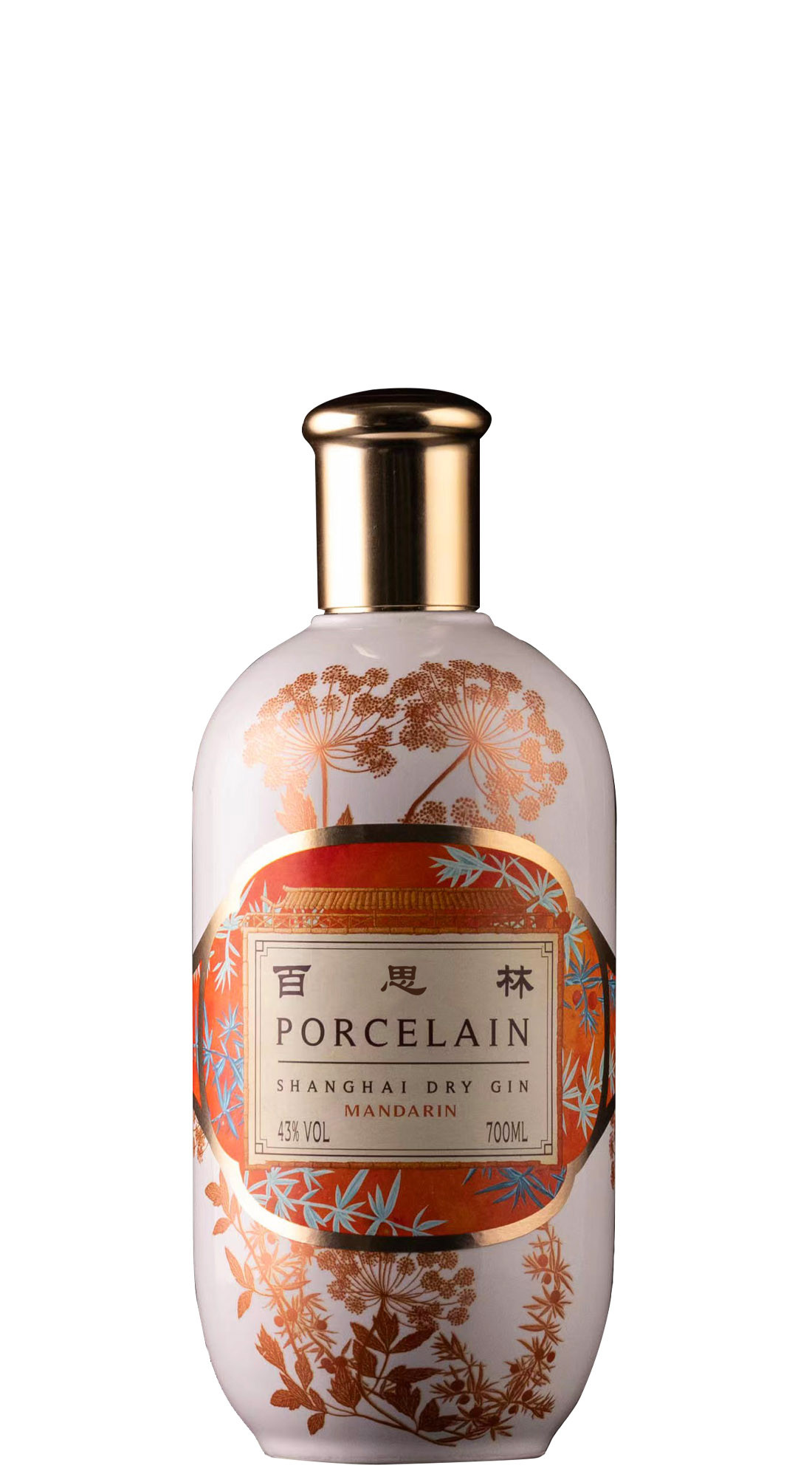 Porcelain Shanghai Dry Gin Mandarin