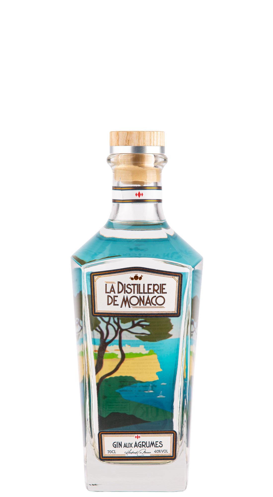 Distillerie De Monaco Gin Aux Agrumes con box