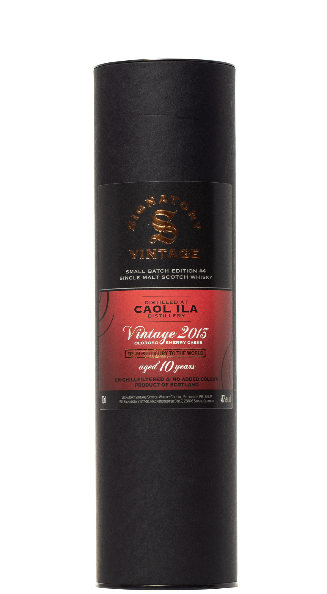 Signatory Caol Ila 2013 10 Y.O. Small Batch No. 4