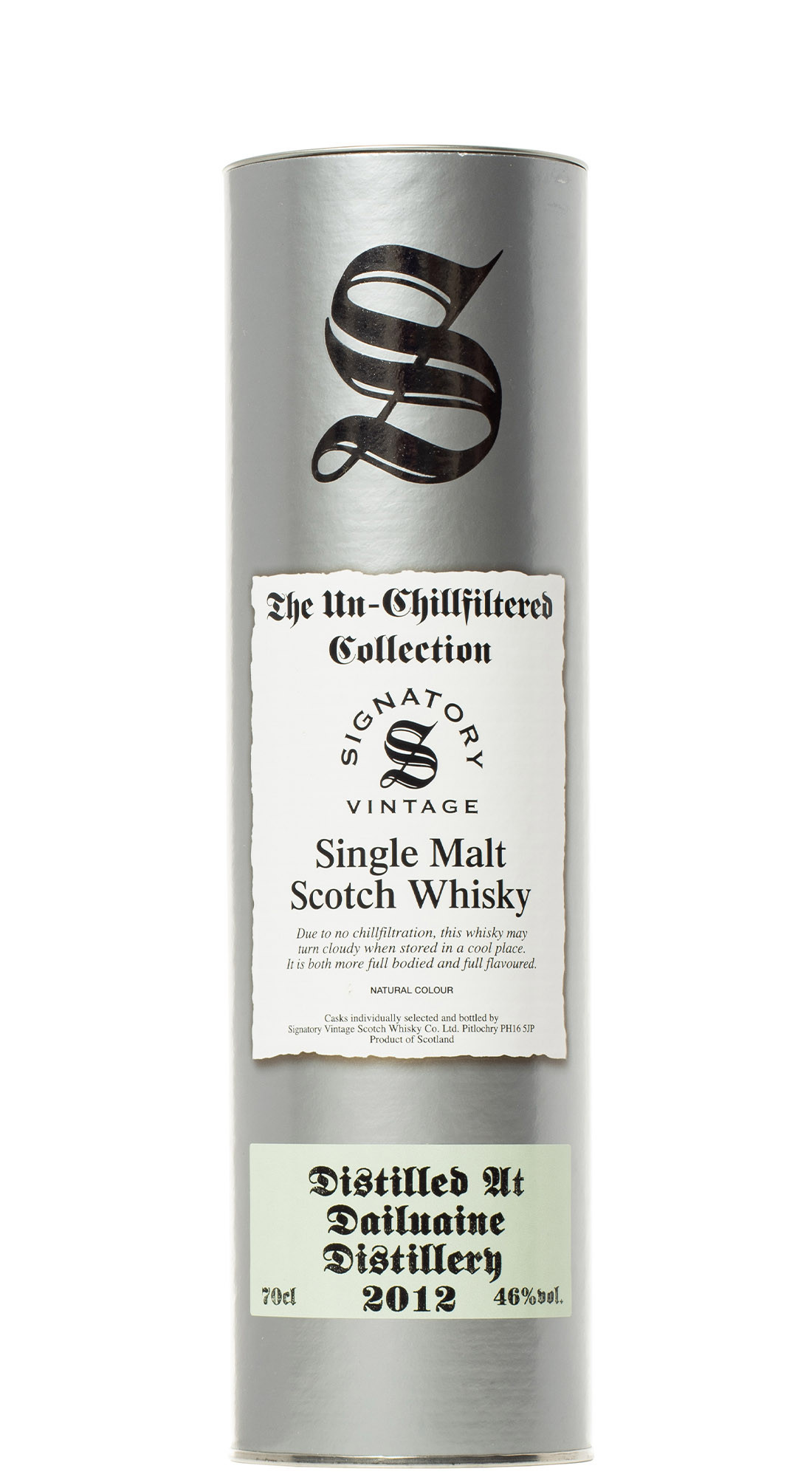 Signatory Dailuaine 2012 10 Y.O. Un-chillfiltered
