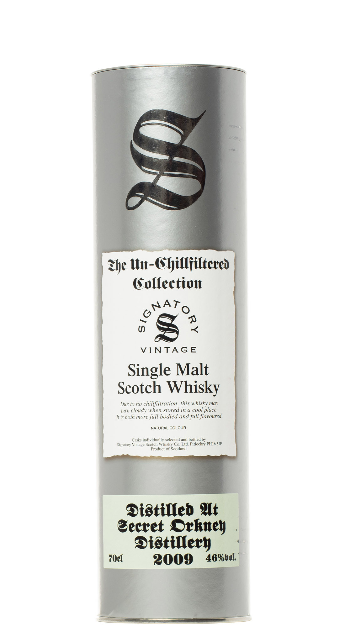 Signatory Secret Orkney Distillery 2009 14 Y.O. Un-chillfiltered
