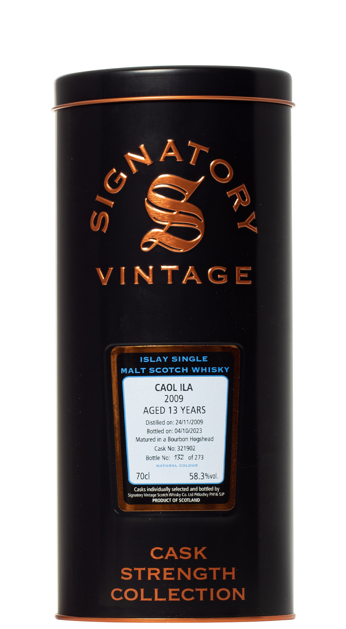 Signatory Caol Ila 2009 14 Y.O. Cask Strength