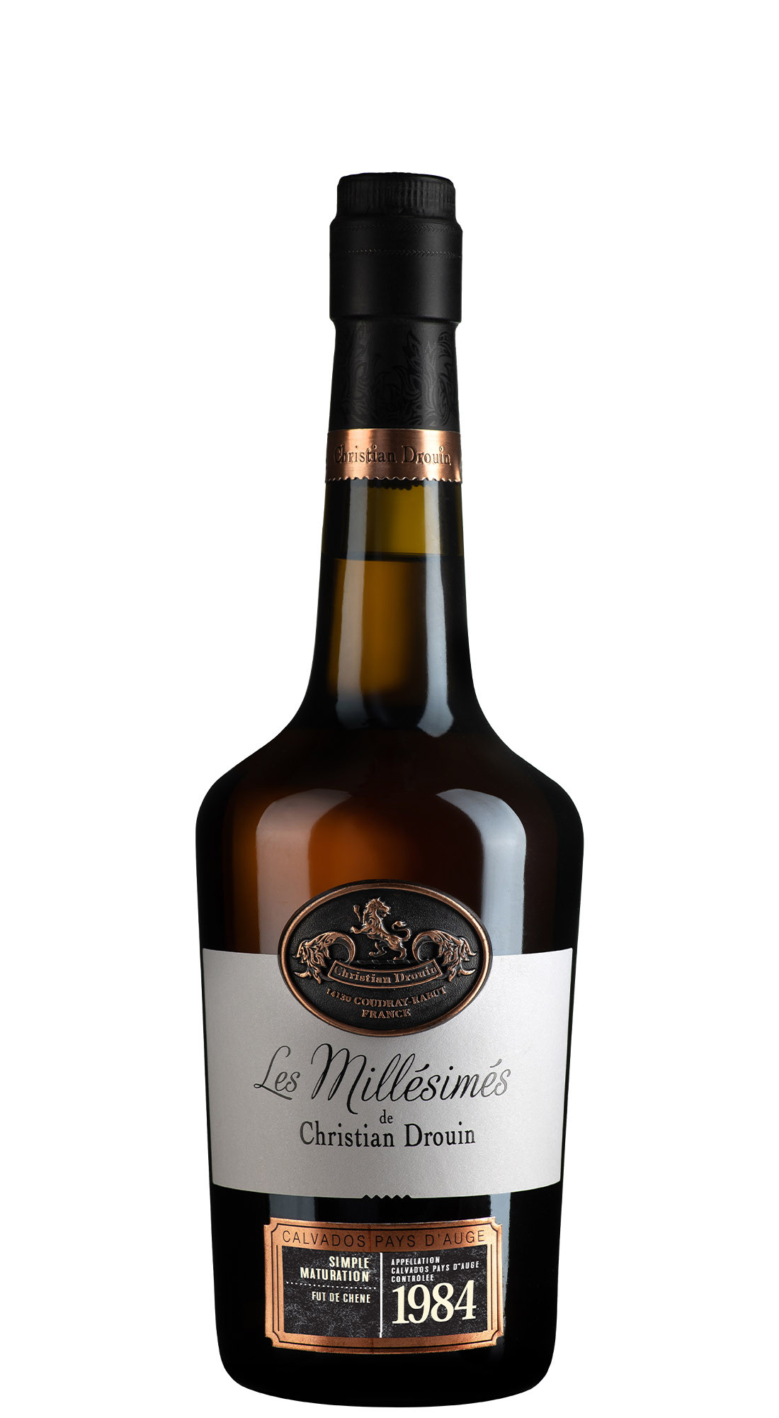 Drouin 1984 Millesime Pays D'Auge Calvados Cask Aging