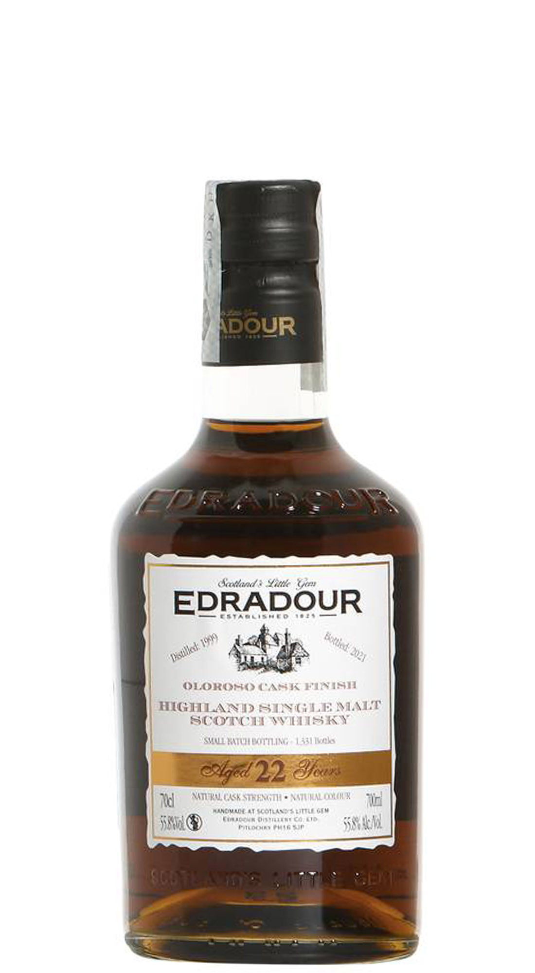 Edradour 22 Y.O. 1999 Sherry Finish