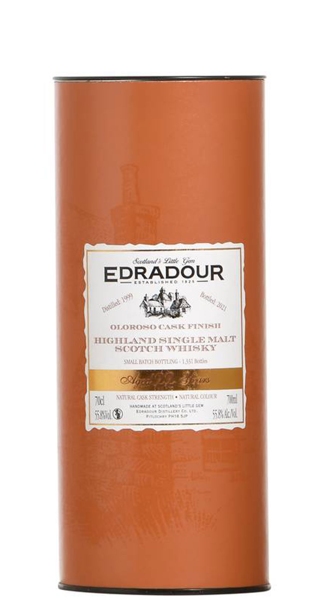 Edradour 22 Y.O. 1999 Sherry Finish
