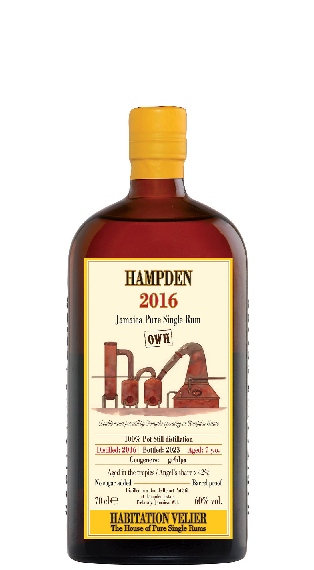 Habitation Velier Hampden 2016 OWH 7 Y.O.