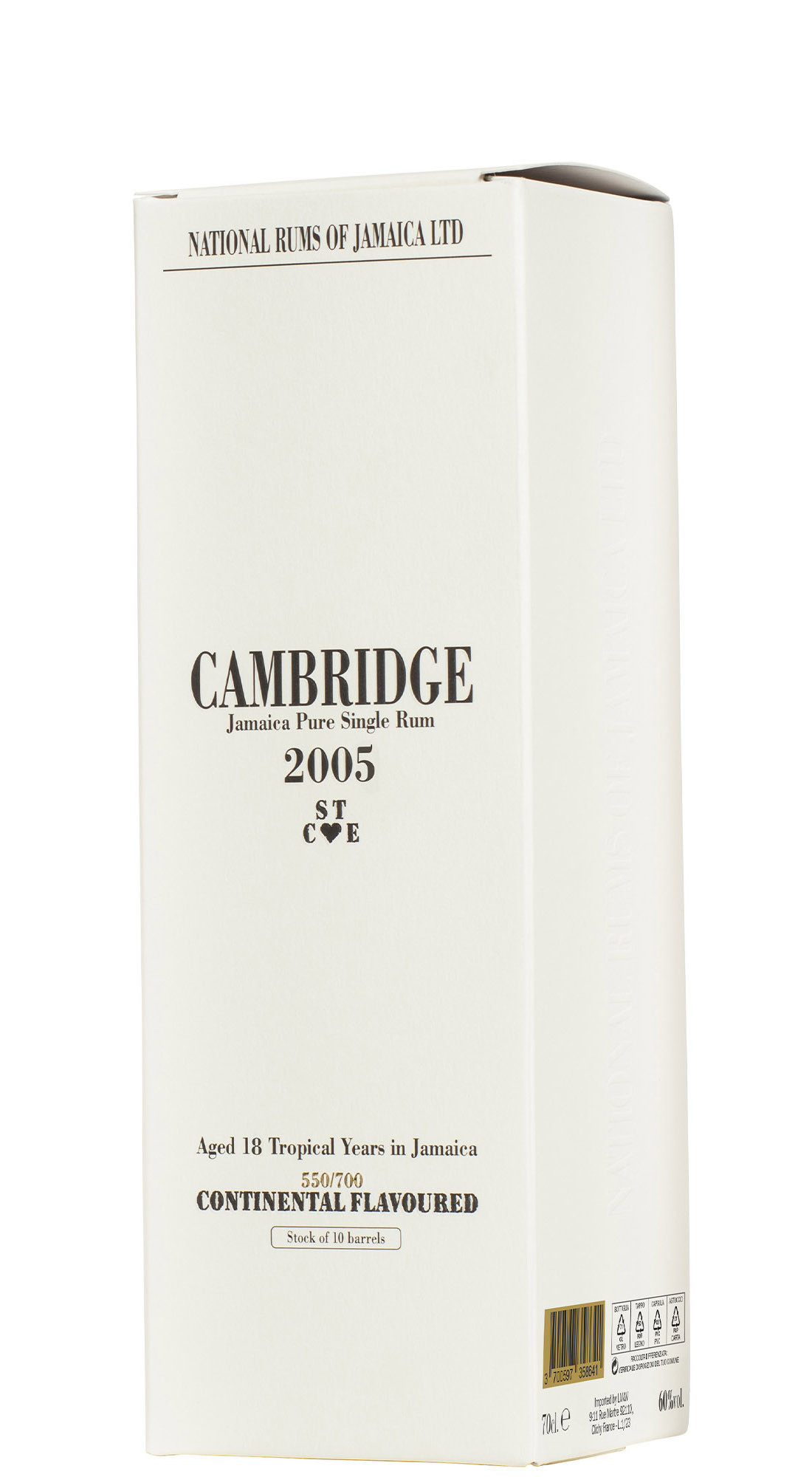 Long Pond Cambridge 18 Y.O. STC&hearts;E 2005 Small Batch