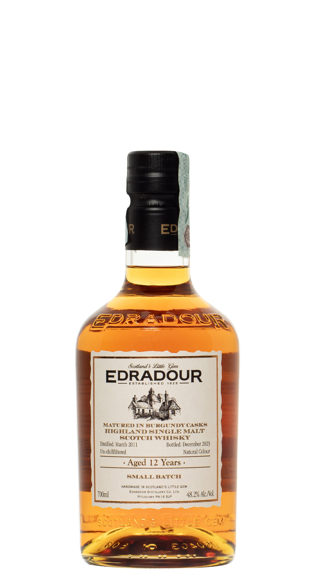 Edradour 12 Y.O. 2011 Burgundy Cask