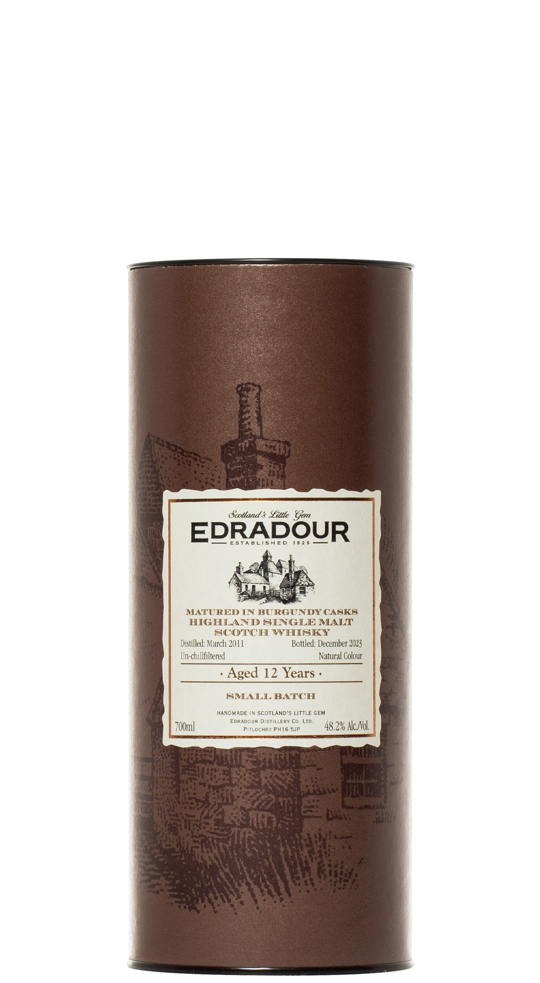 Edradour 12 Y.O. 2011 Burgundy Cask