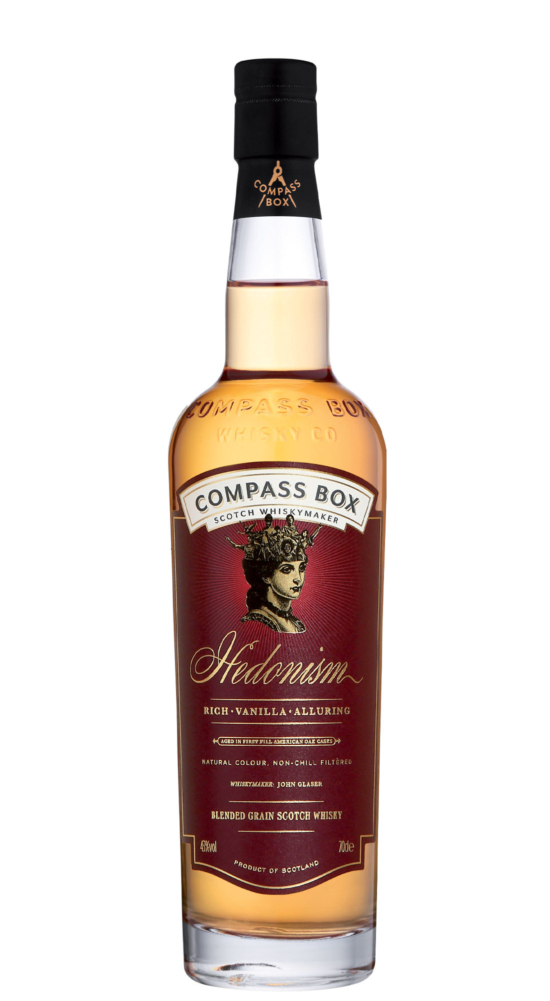 Compass Box Hedonism Blended Grain Scotch Whisky