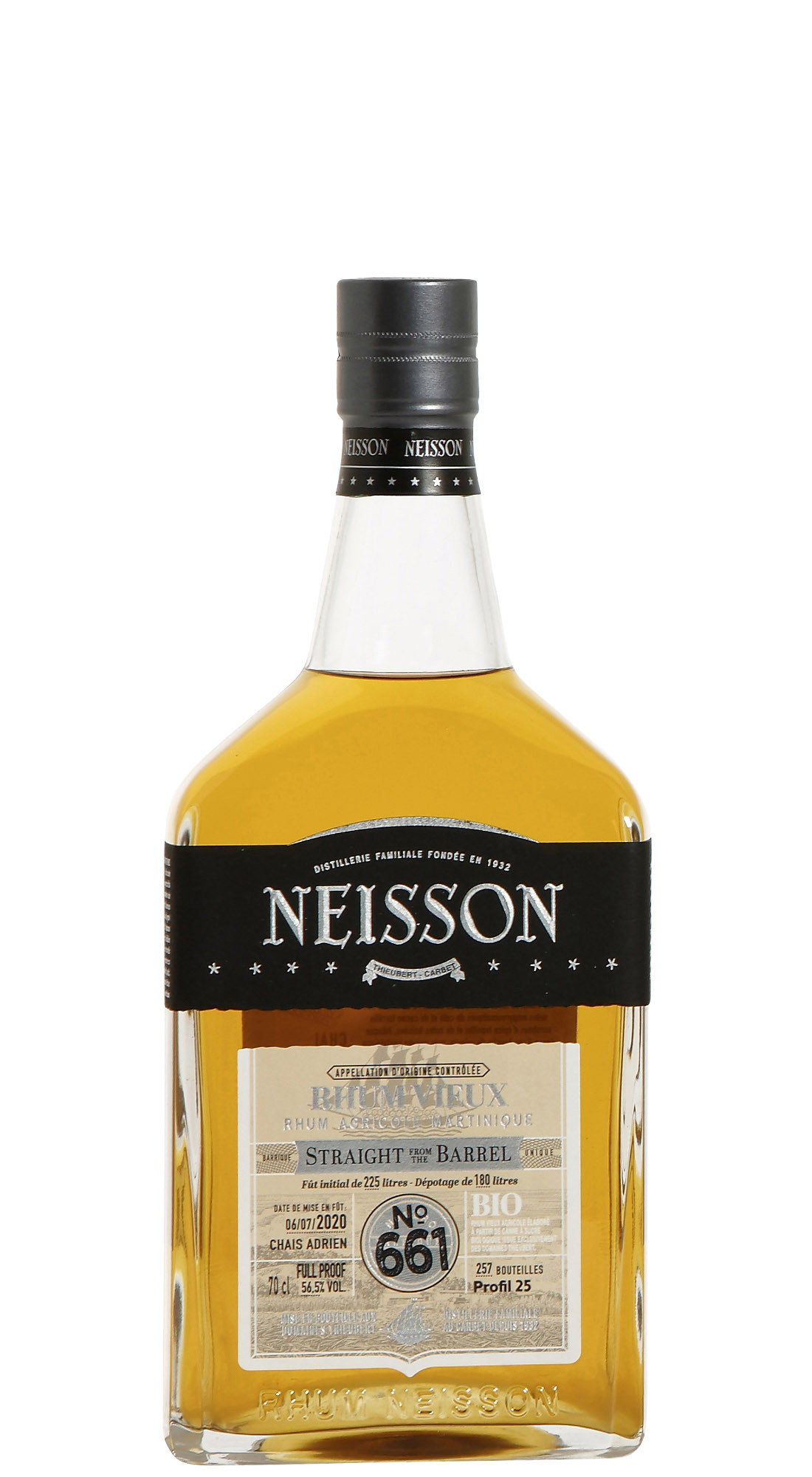 Neisson Rhum Vieux SFTB No. 661 Profil 25 Bio