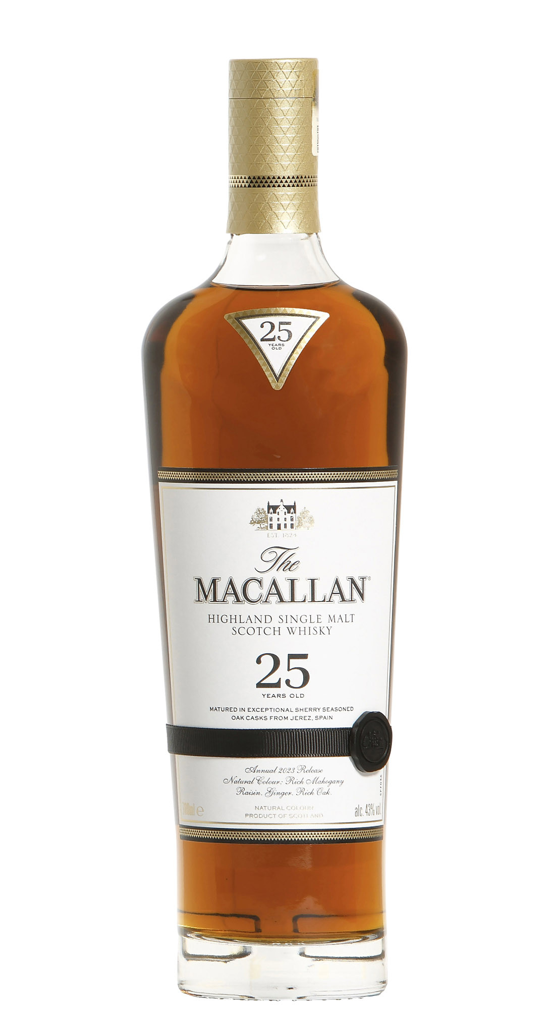 The Macallan 25 Y.O. Sherry Wood 2023