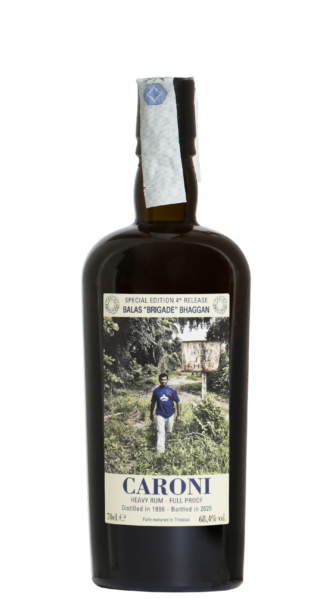 Caroni Employees 4th Release 22 Y.O. 1998 Full Proof - Balas "Brigade" Bhaggan