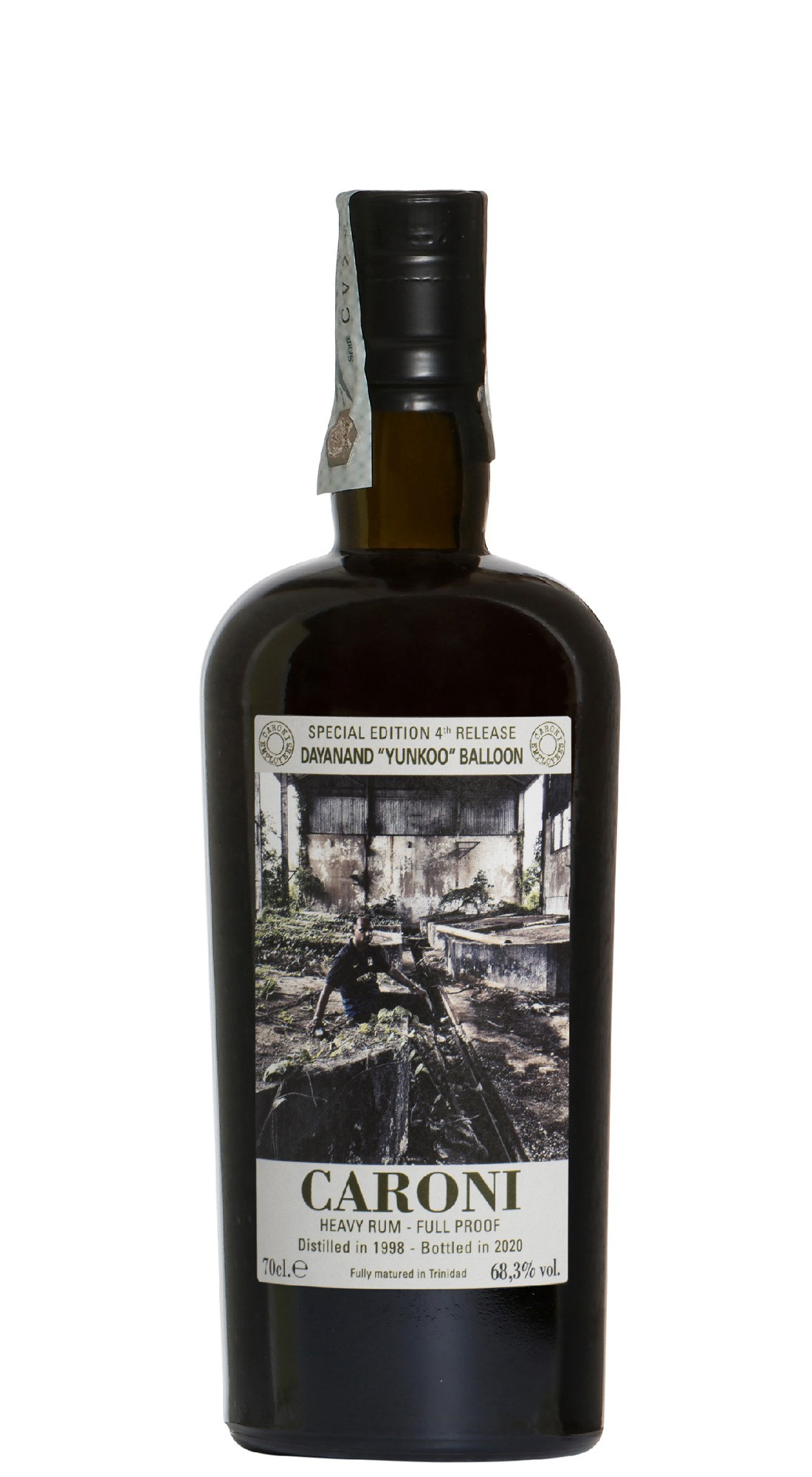 Caroni Employees 4th Release 22 Y.O. 1998 Full Proof - Dayanand "Yunkoo" Baloon