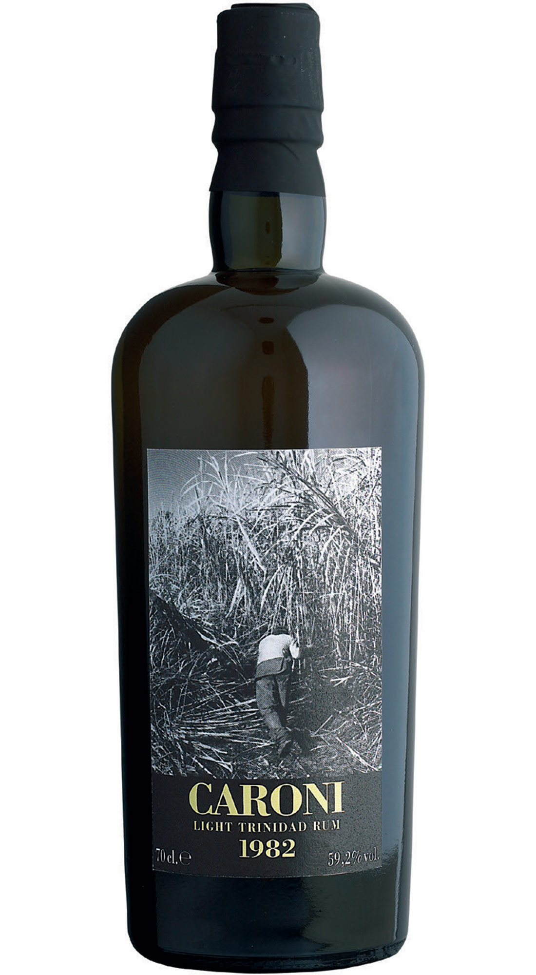 VELIER CARONI 1982 LIGHT TRINIDAD RUM FULL PROOF 23 Y.O.