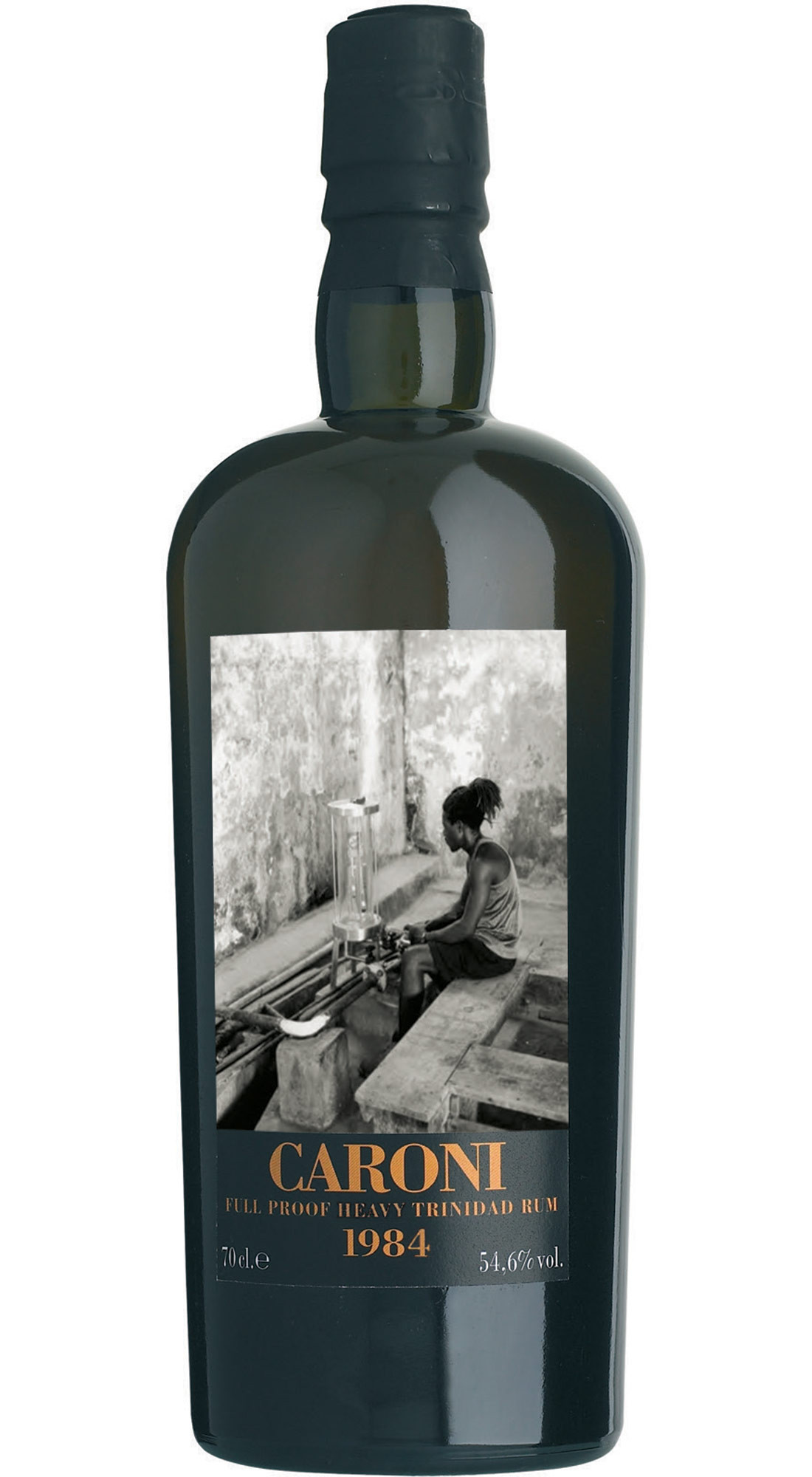 VELIER CARONI 1984 HEAVY TRINIDAD RUM FULL PROOF 22 Y.O.
