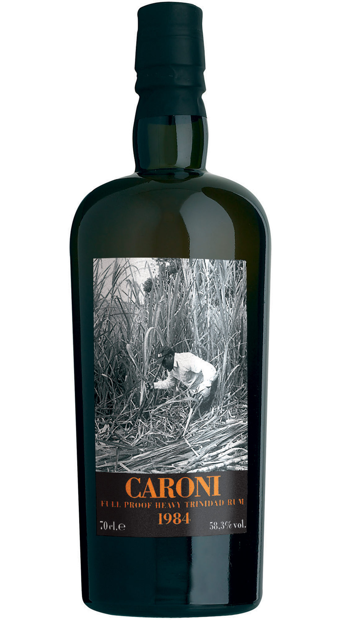 VELIER CARONI 1984 HEAVY TRINIDAD RUM FULL PROOF 24 Y.O.
