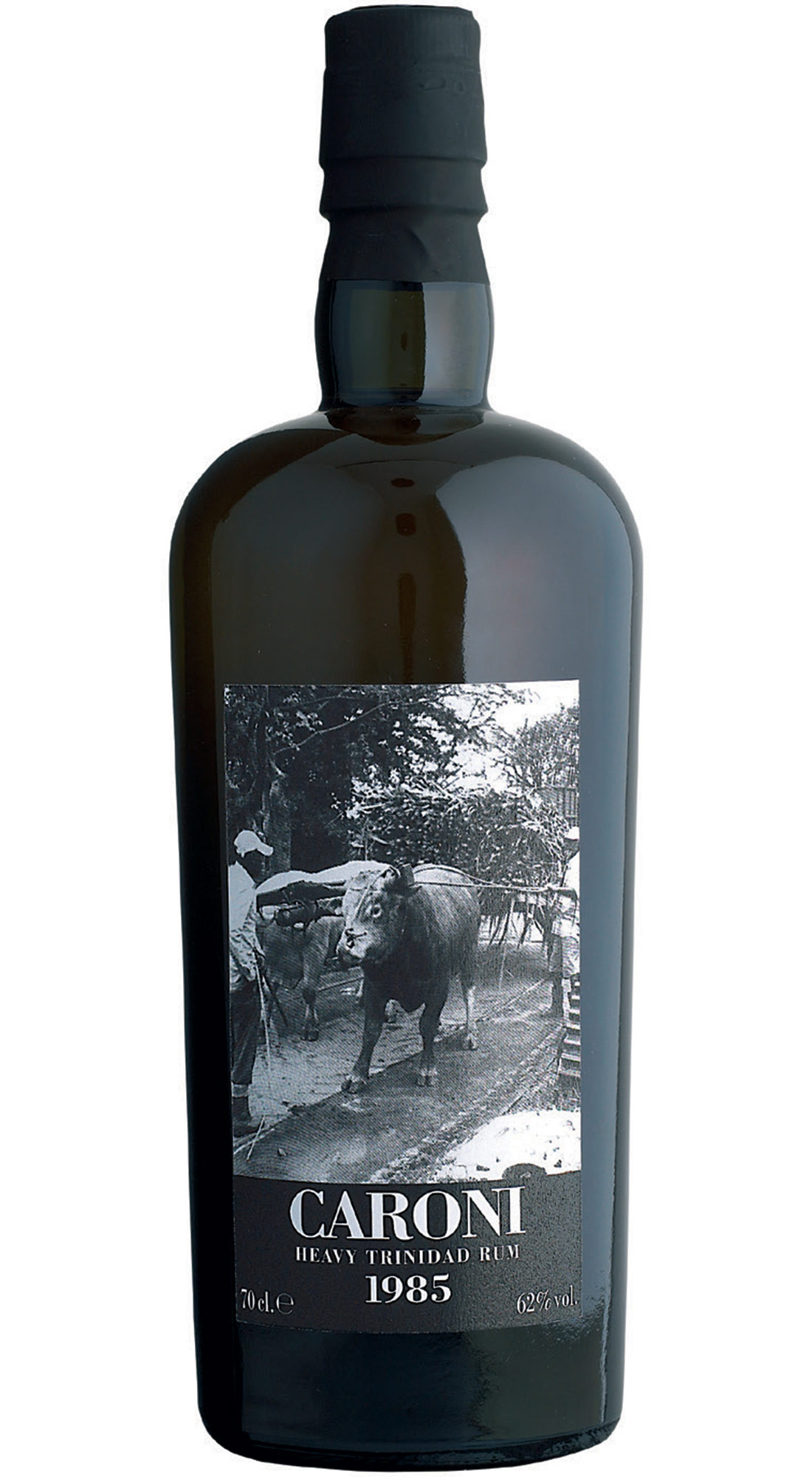 VELIER CARONI 1985 HEAVY TRINIDAD RUM FULL PROOF 20 Y.O. 62,02