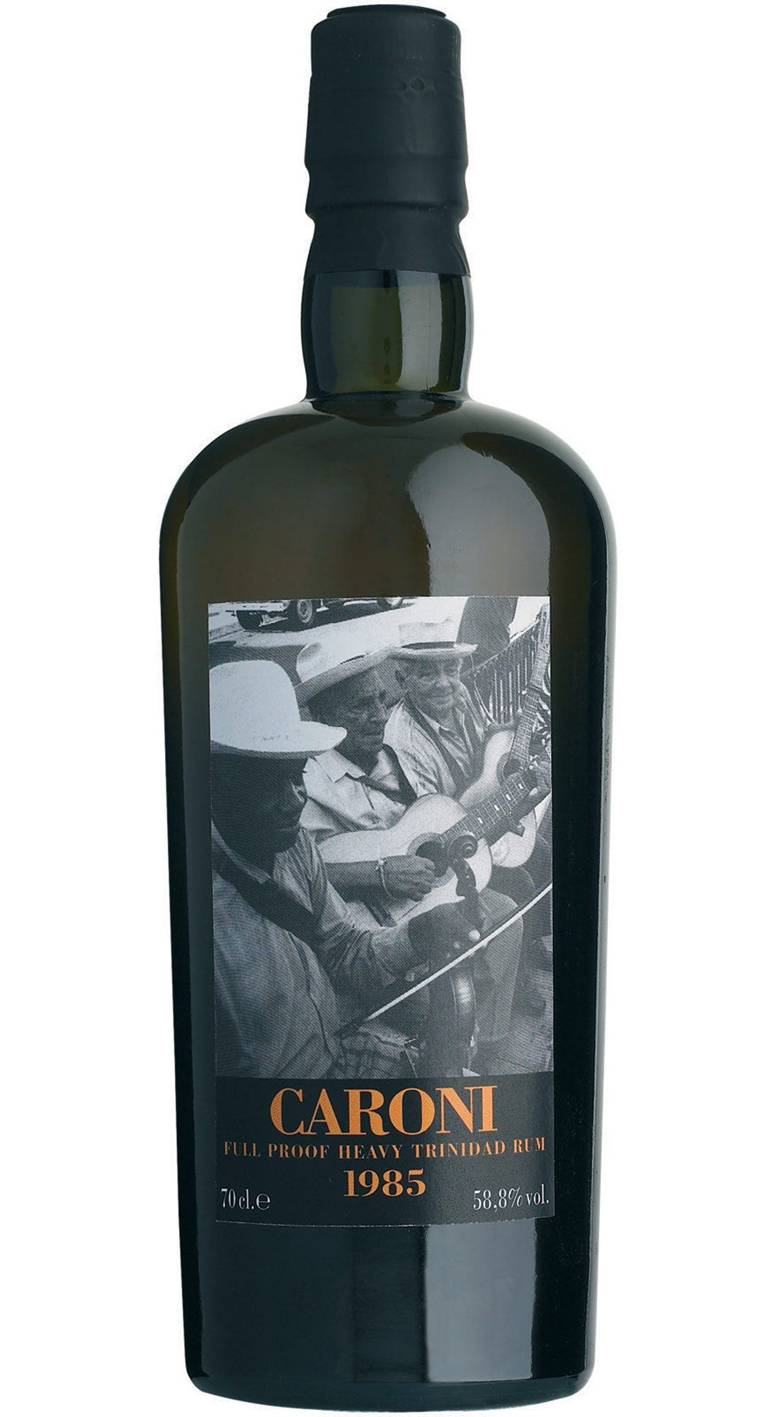 VELIER CARONI 1985 HEAVY TRINIDAD RUM FULL PROOF 21 Y.O.