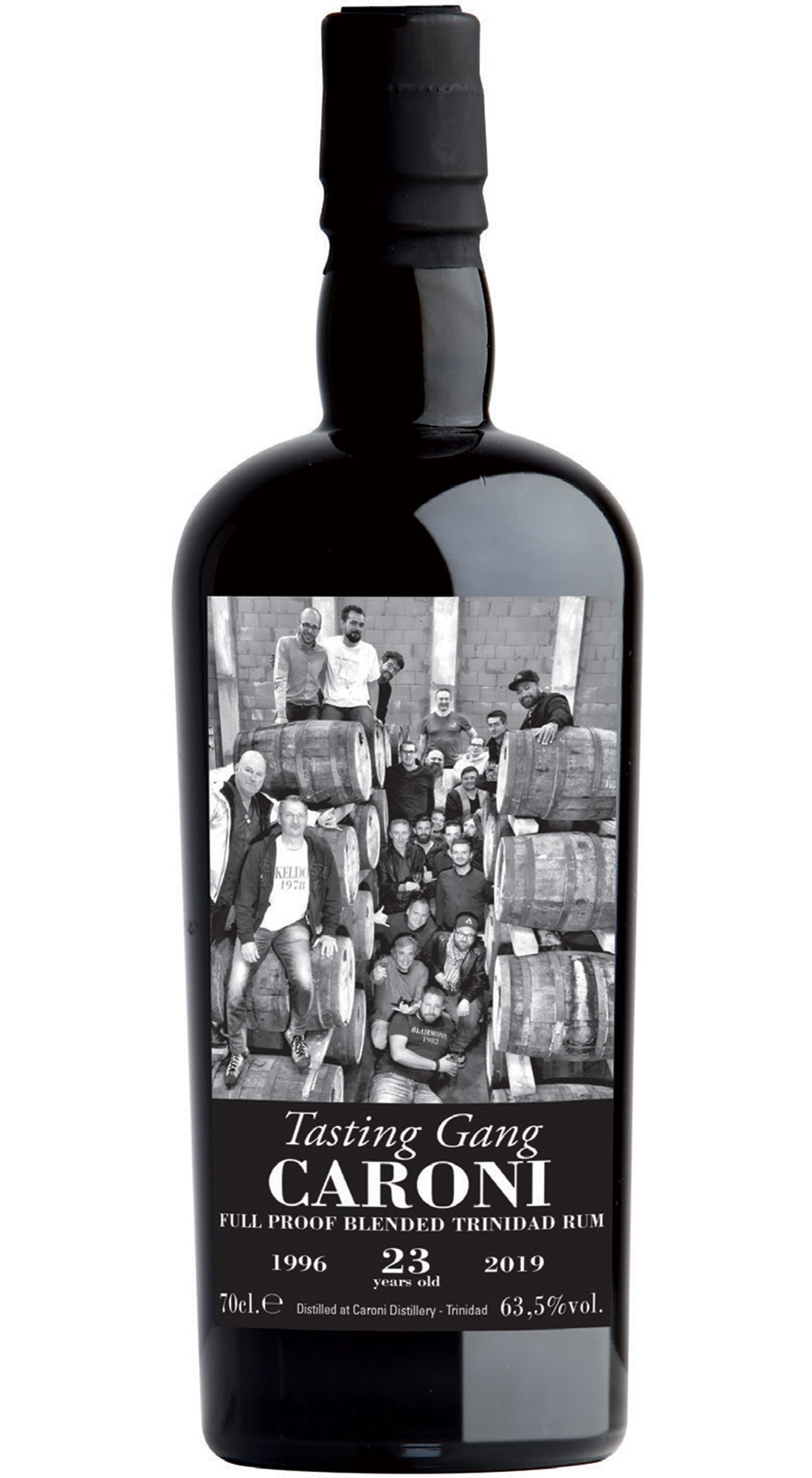 VELIER CARONI 1996 BLENDED FULL PROOF TRINIDAD RUM - TASTING GANG - 23 Y.O.