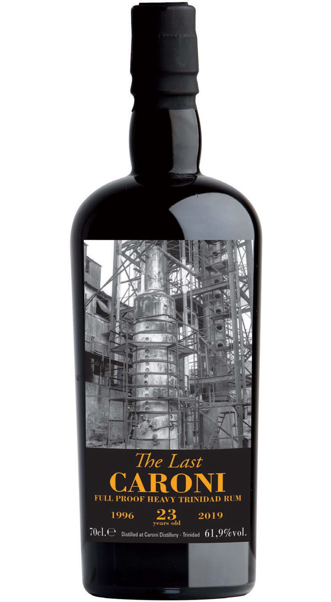 VELIER CARONI 1996 BLENDED FULL PROOF TRINIDAD RUM - THE LAST - 23 Y.O. GUYANA STOCK