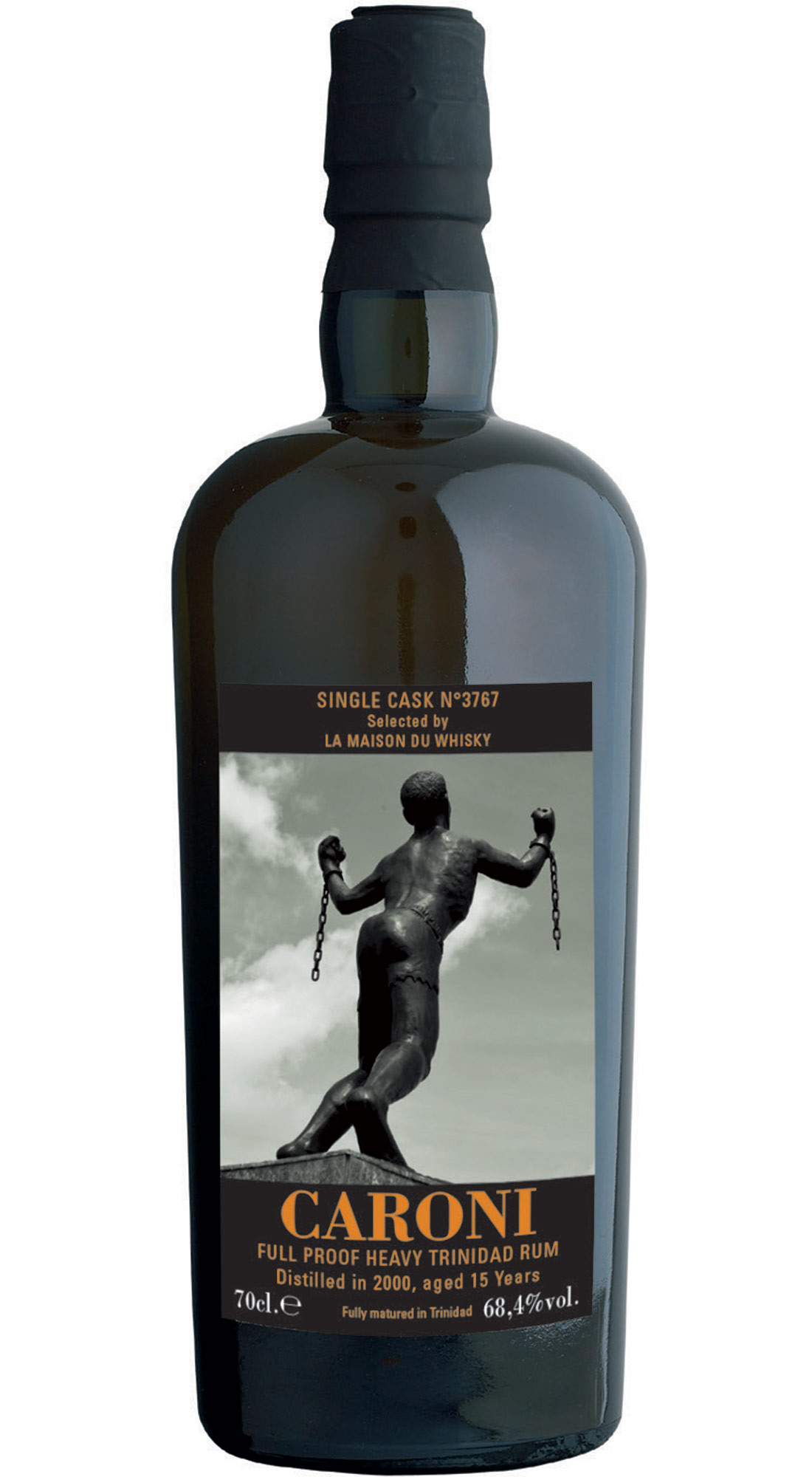 VELIER CARONI 2000 SC HEAVY FULL PROOF TRINIDAD RUM 15 Y.O. (SELECTION LMDW)