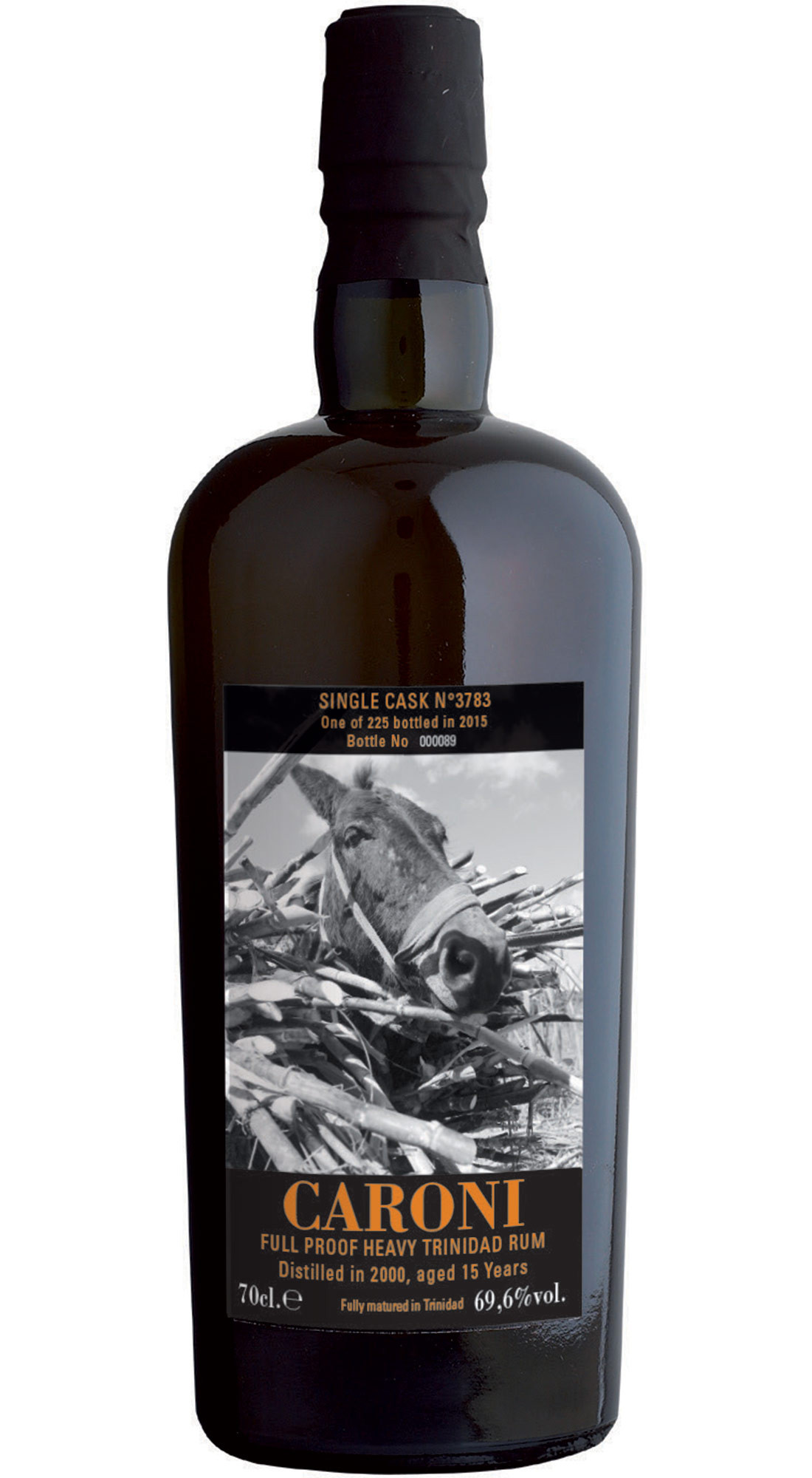 VELIER CARONI 2000 SC HEAVY FULL PROOF TRINIDAD RUM 15 Y.O. (SELECTION VELIER)