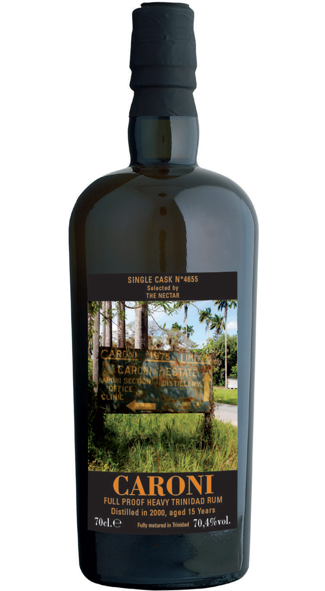 VELIER CARONI 2000 SC HEAVY FULL PROOF TRINIDAD RUM 15 Y.O. (SELECTION NECTAR)