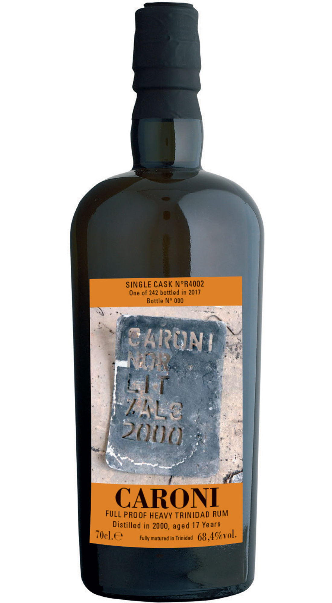 VELIER CARONI 2000 SC HEAVY FULL PROOF TRINIDAD RUM 17 Y.O. (SELECTION FOR EATALY)