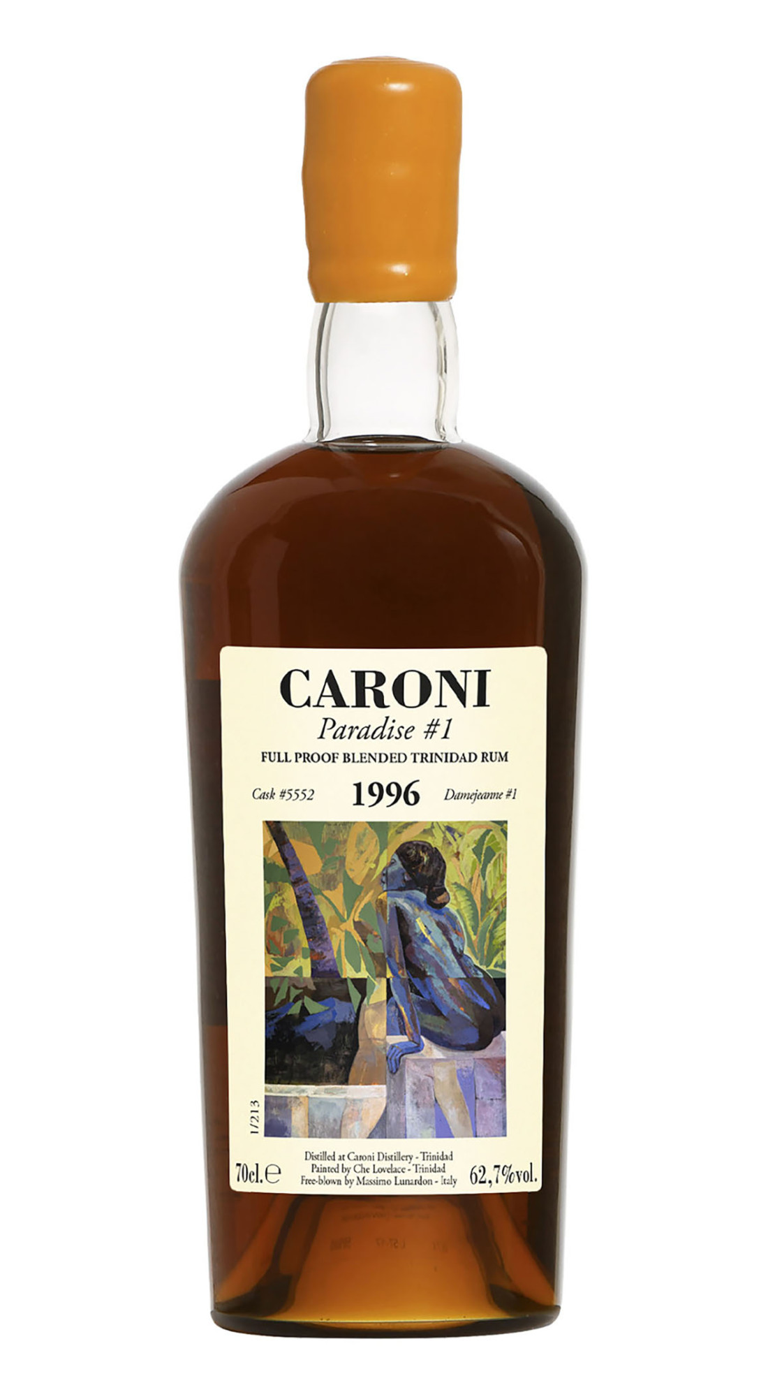 CARONI GUYANA 1996 N.5552 DJ THE PARADISE 1  62,7&deg; CL 70