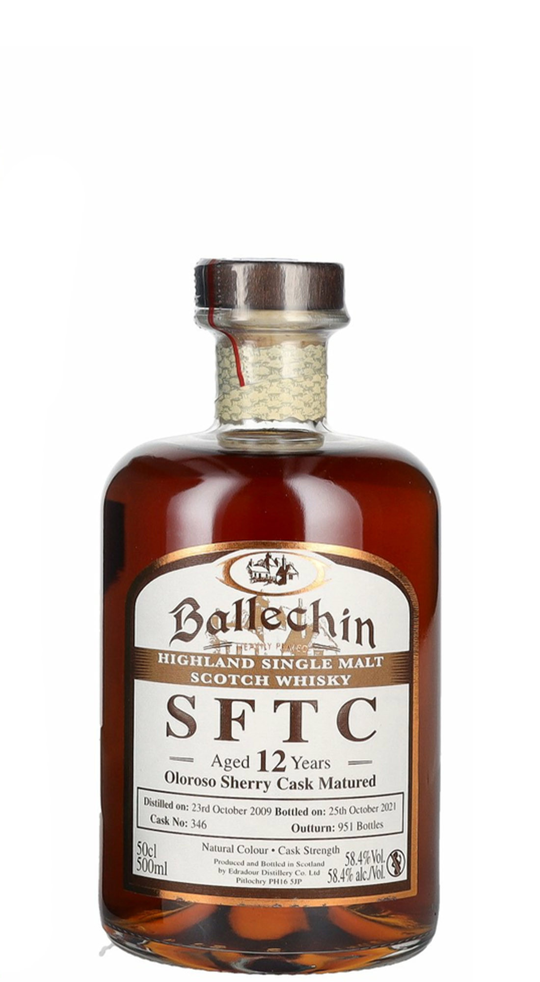 Ballechin 12 Y.O. 2009 SFTC Sherry Matured