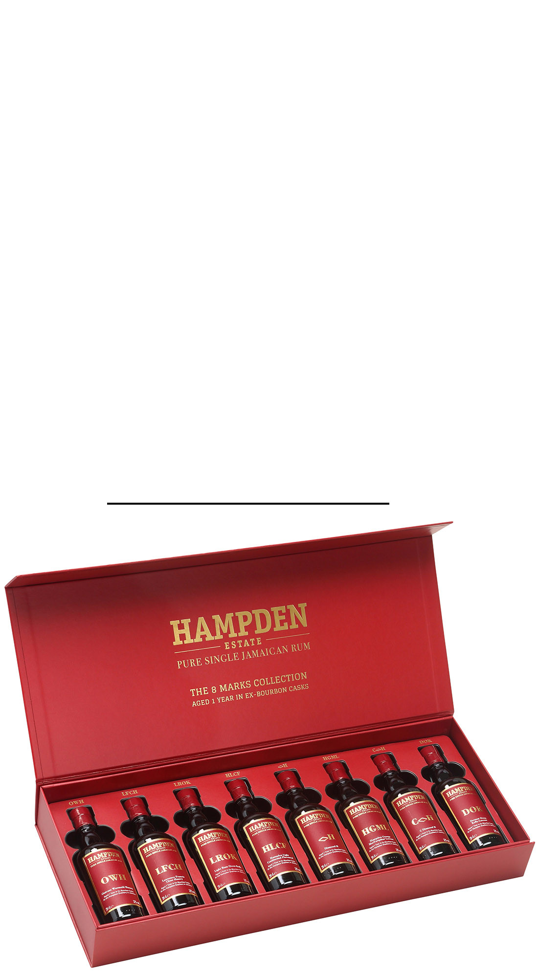 Hampden 8 Marks Collection Bourbon Cask Coffret