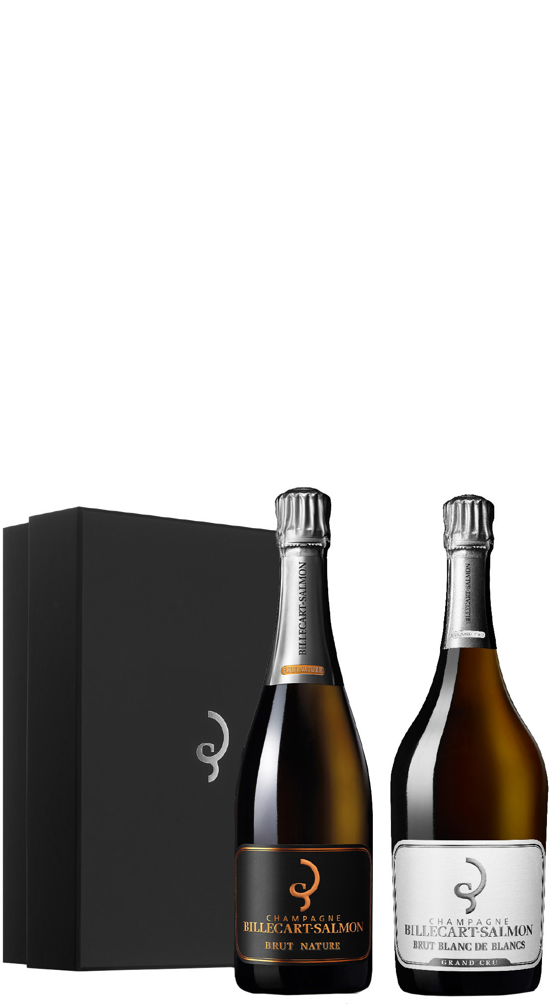 Billecart-Salmon Brut Nature & Blanc De Blancs Duo Pack
