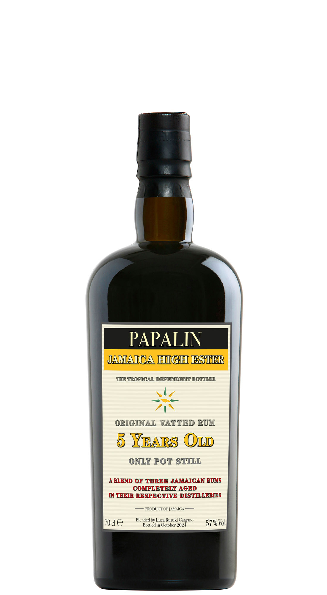 Papalin Jamaica 2024 5 Y.O. Overproof