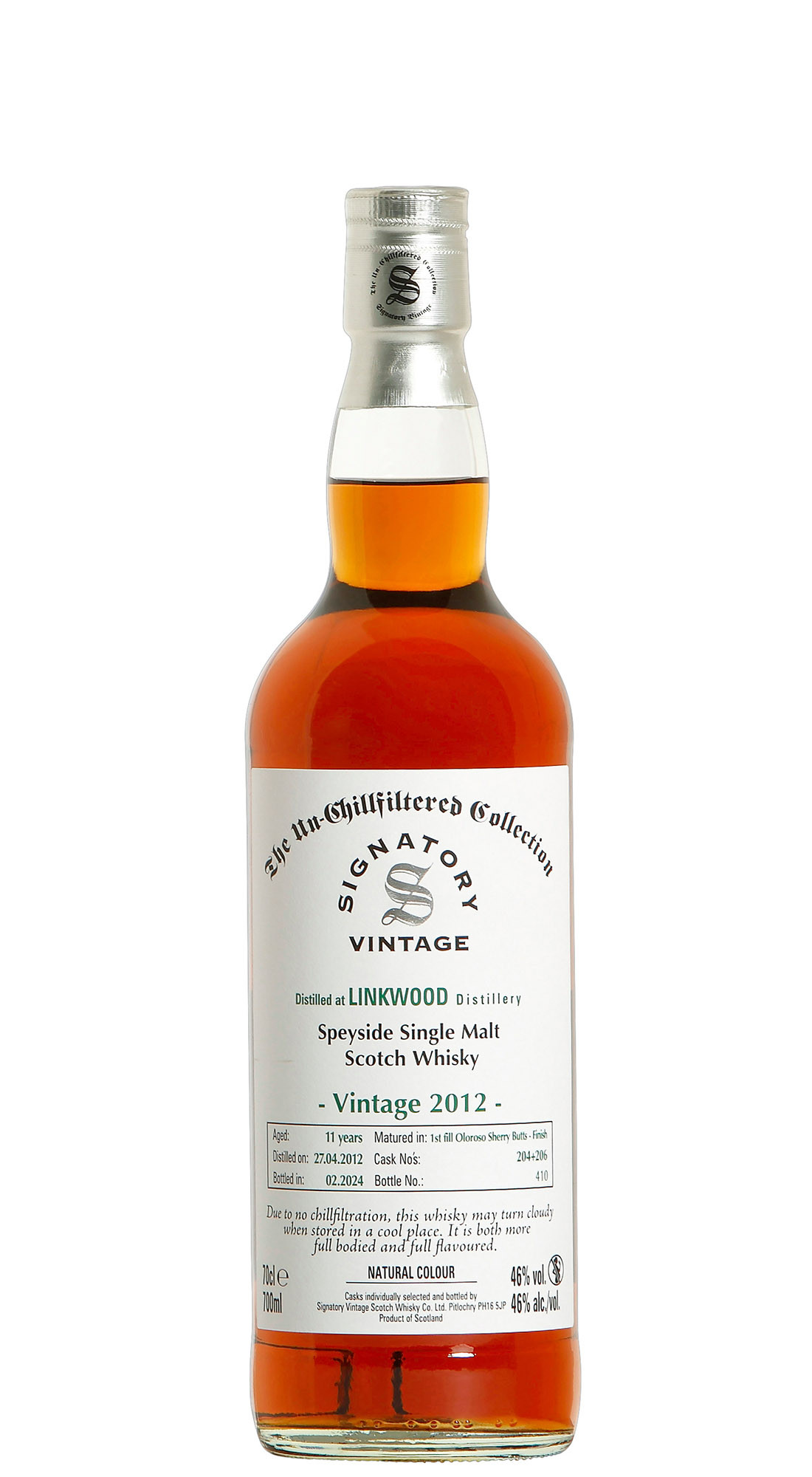 Signatory Linkwood 2012 12 Y.O.