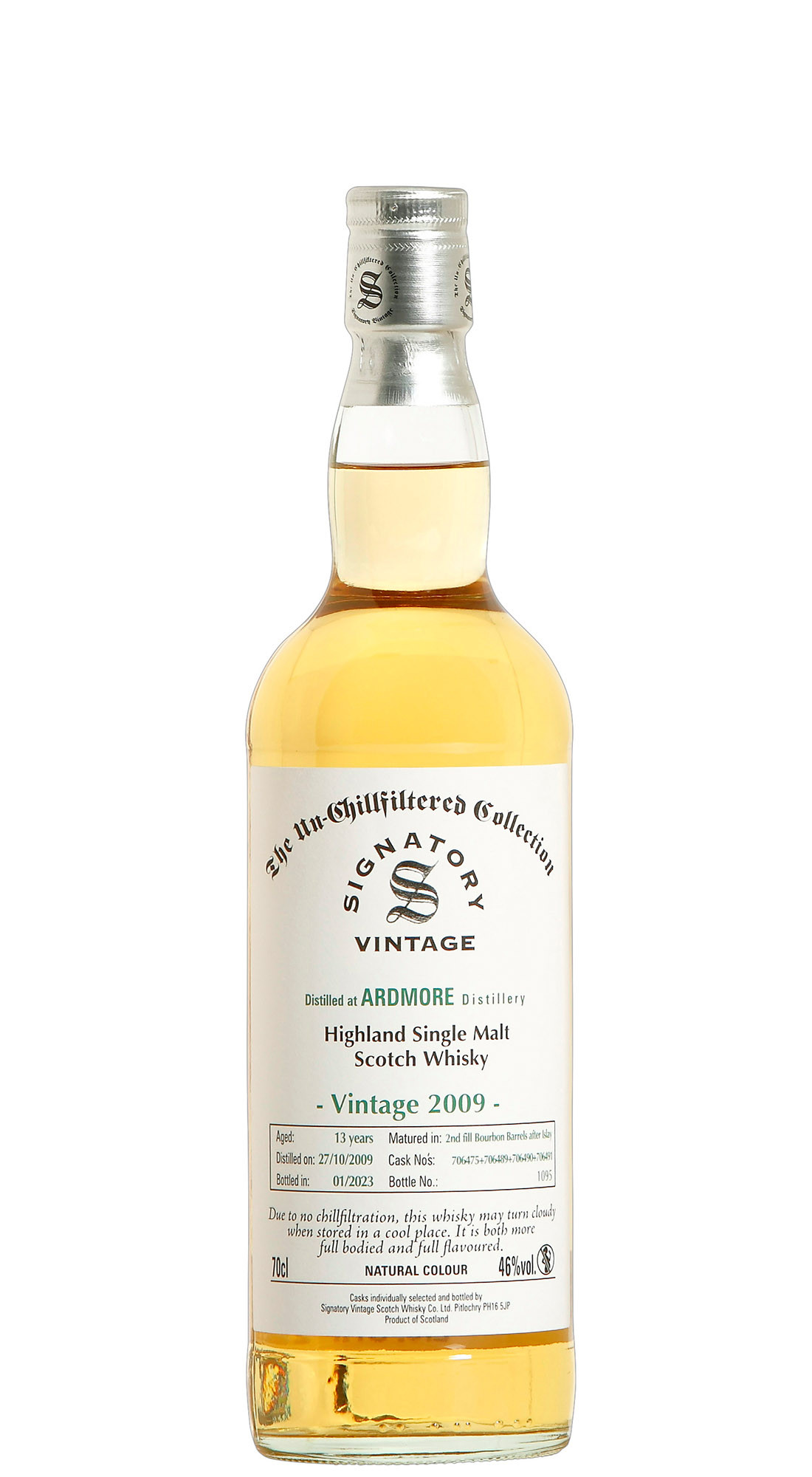 Signatory Ardmore 2009 15 Y.O.